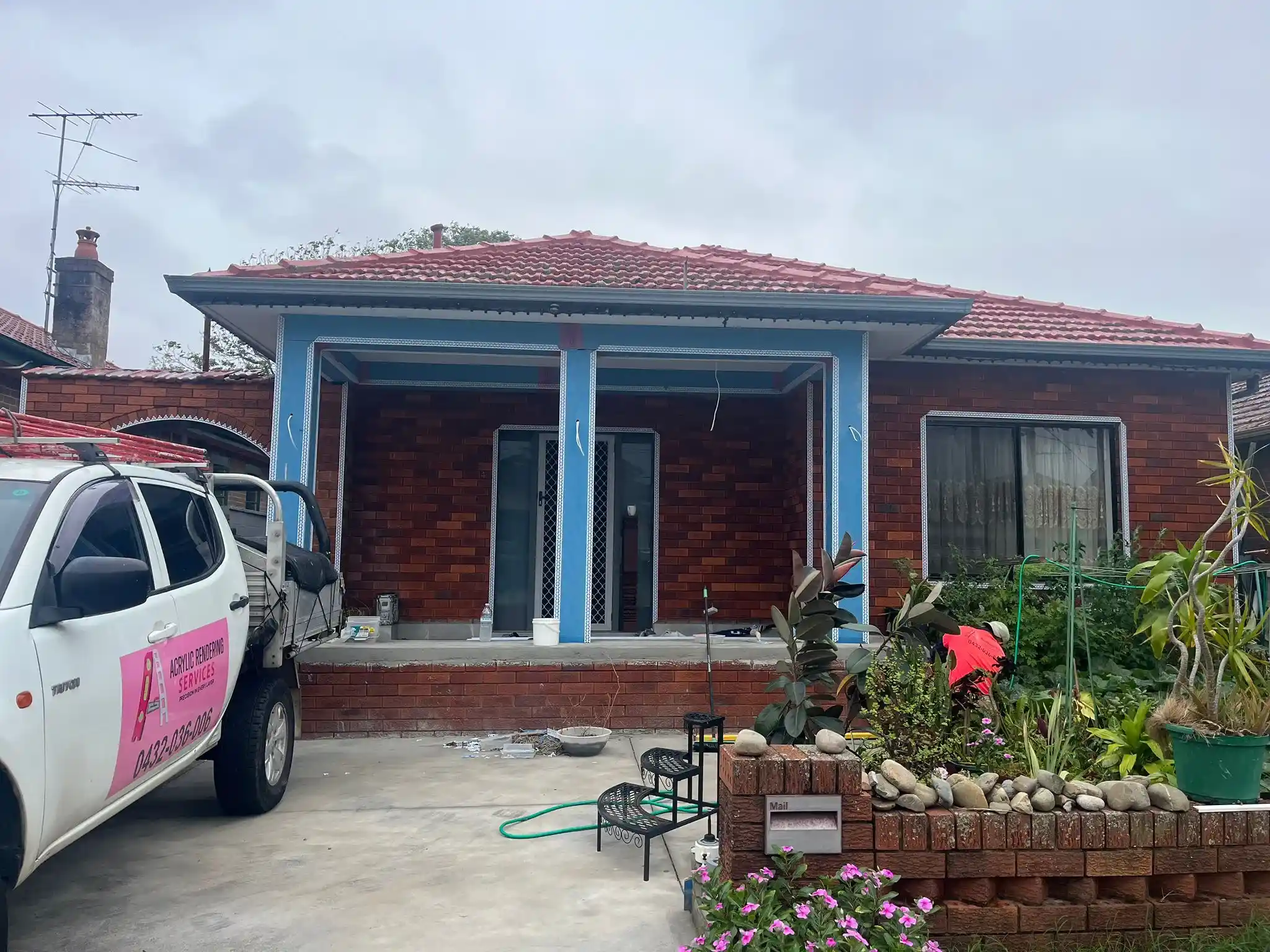 Home renovation rendering Sydney residential exterior project